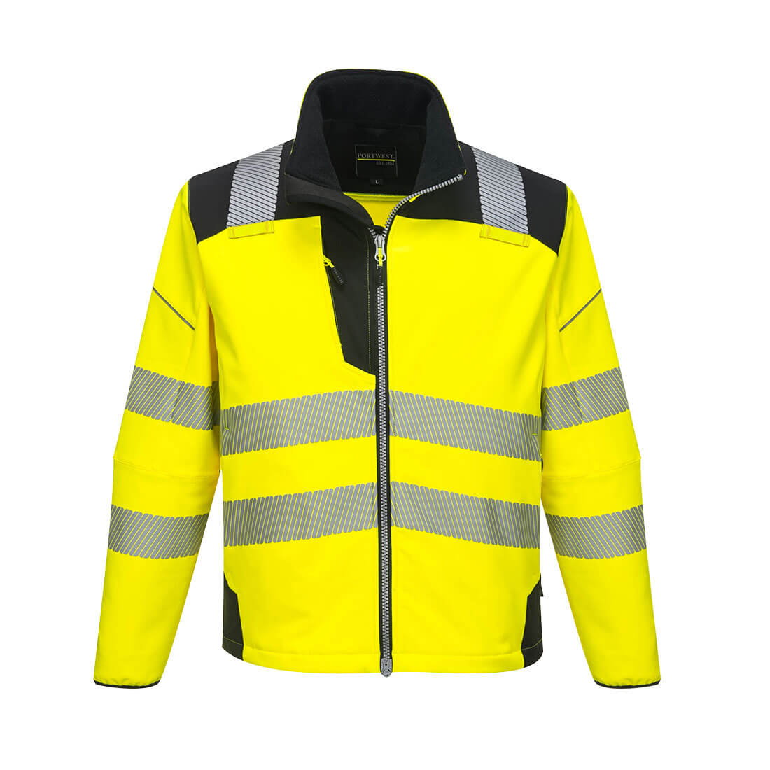 Portwest PW3 Hi-Vis Softshell Jack bedrukken - Afbeelding 4