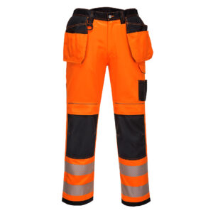 Portwest PW3 Hi-Vis Werkbroek met Holster Pockets (regular) bedrukken