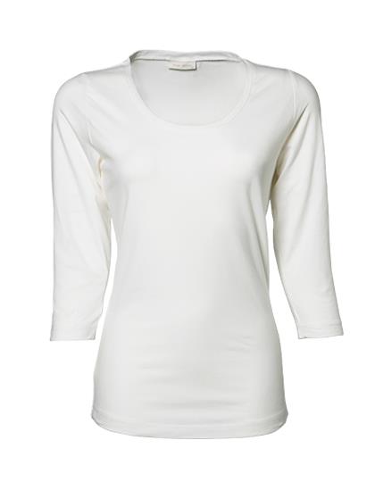 Tee Jays Women´s Stretch 3/4 Sleeve Tee bedrukken - Afbeelding 3