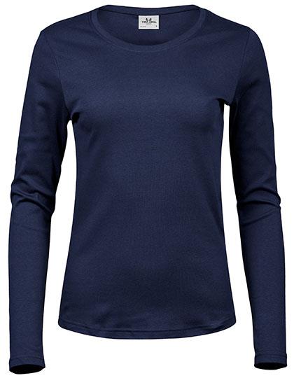 Tee Jays Women´s Long Sleeve Interlock Tee bedrukken - Afbeelding 3