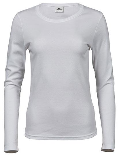 Tee Jays Women´s Long Sleeve Interlock Tee bedrukken - Afbeelding 4