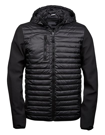 Tee Jays Men´s Hooded Crossover Jacket bedrukken