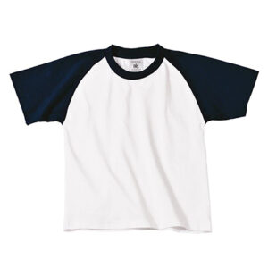 B&C Kids´ T-Shirt Base-Ball bedrukken