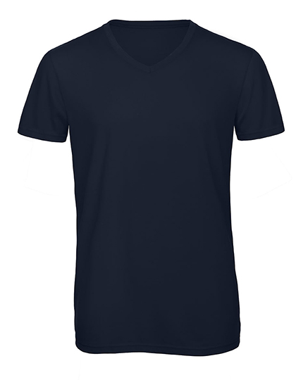 B&C Men´s V-Neck Triblend T-Shirt bedrukken - Afbeelding 4