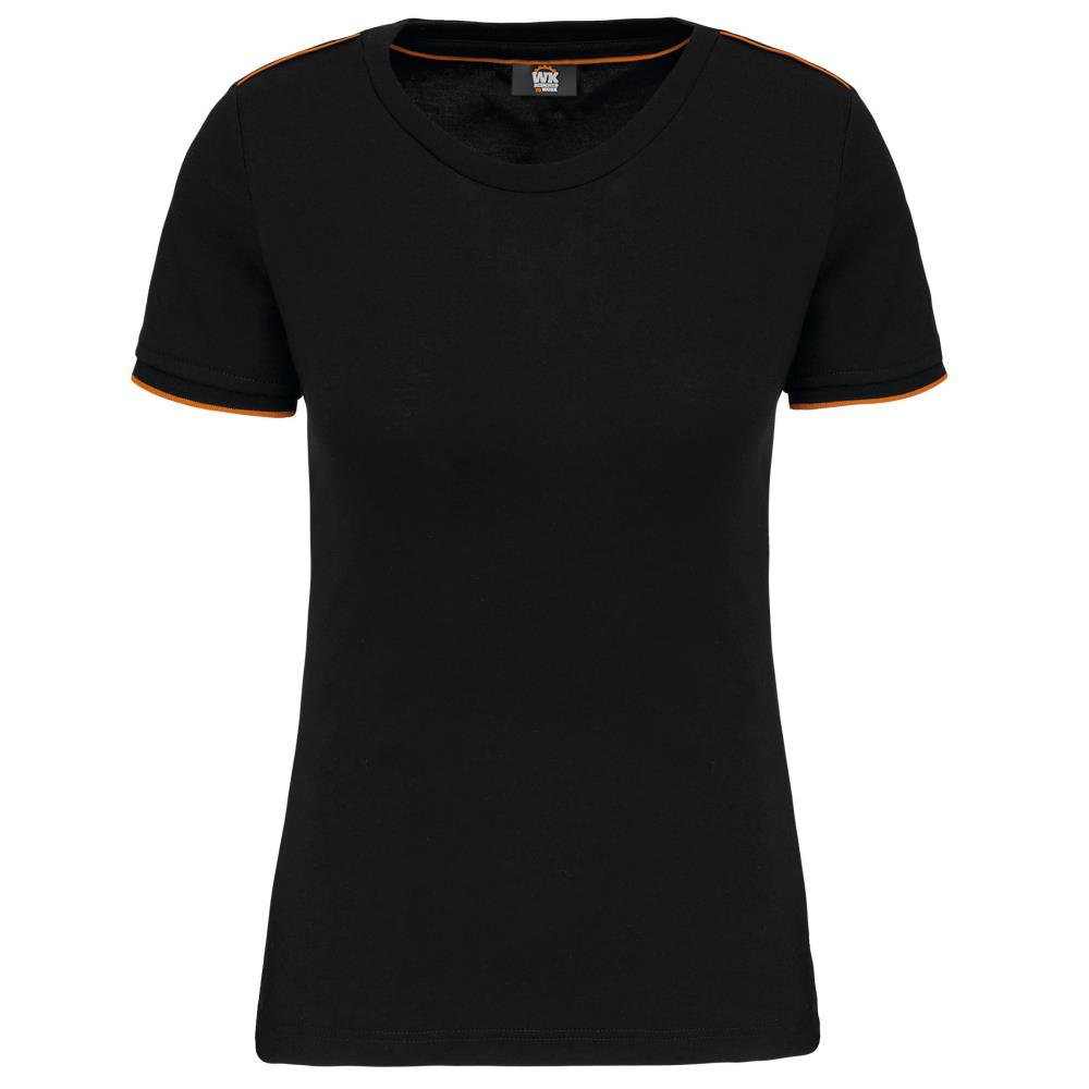 WK Designed To Work Dames-t-shirt DayToDay korte mouwen bedrukken - Afbeelding 2