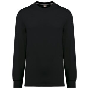 WK Designed To Work Ecologisch uniseks T-shirt met lange mouwen bedrukken