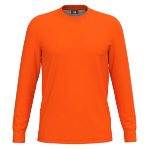 WK Designed To Work Duurzaam uniseks T-shirt lange mouwen katoen/polyester bedrukken