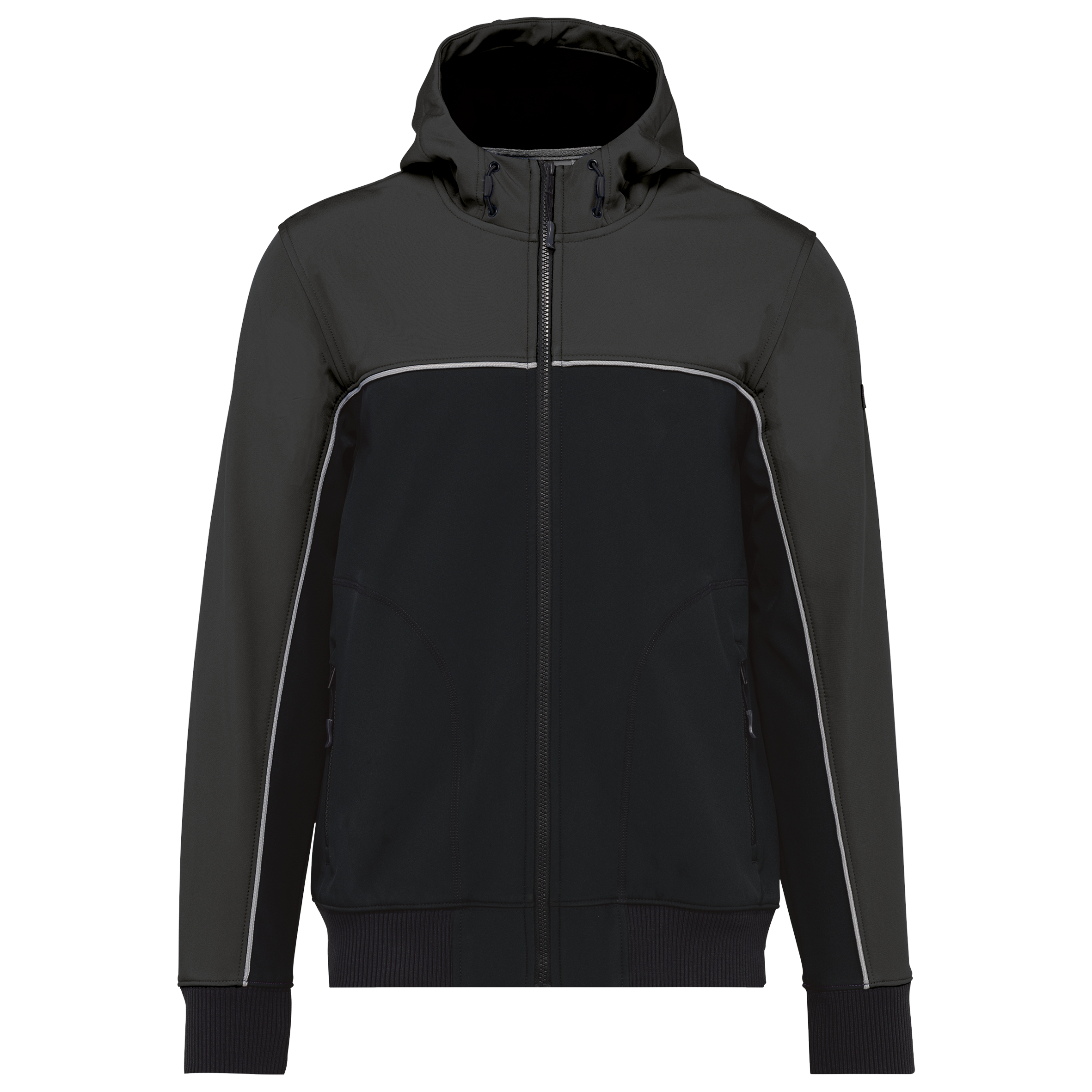 WK Designed To Work 3-laags unisex softshelljas in twee kleuren bedrukken - Afbeelding 2