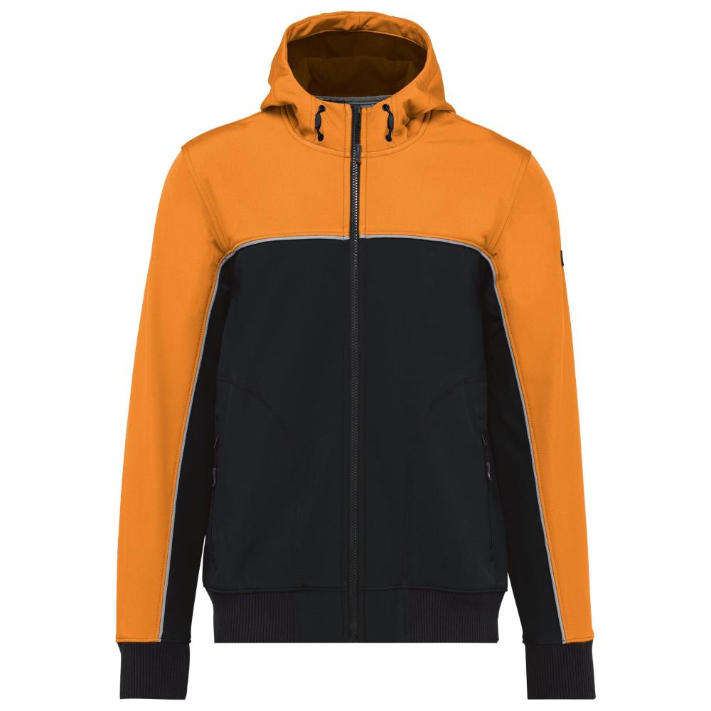 WK Designed To Work 3-laags unisex softshelljas in twee kleuren bedrukken - Afbeelding 4