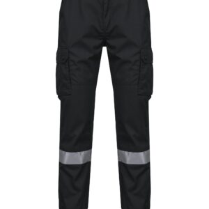 WK Designed To Work Uniseks Cargobroek uniseks met elastische boord en reflecterende strook bedrukken