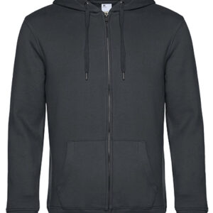 B&C KING Zipped Hood Jacket_° bedrukken