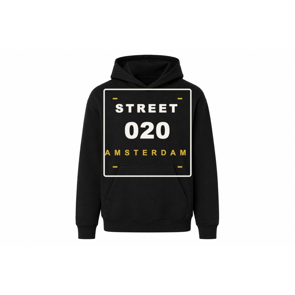 Street 020 Amsterdam Hoodie — streetwear-design