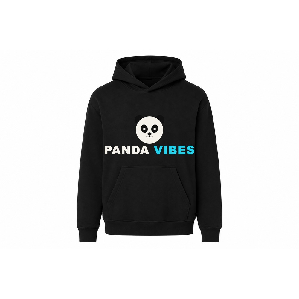 Panda Vibes Hoodie — cadeau voor dierenliefhebbers