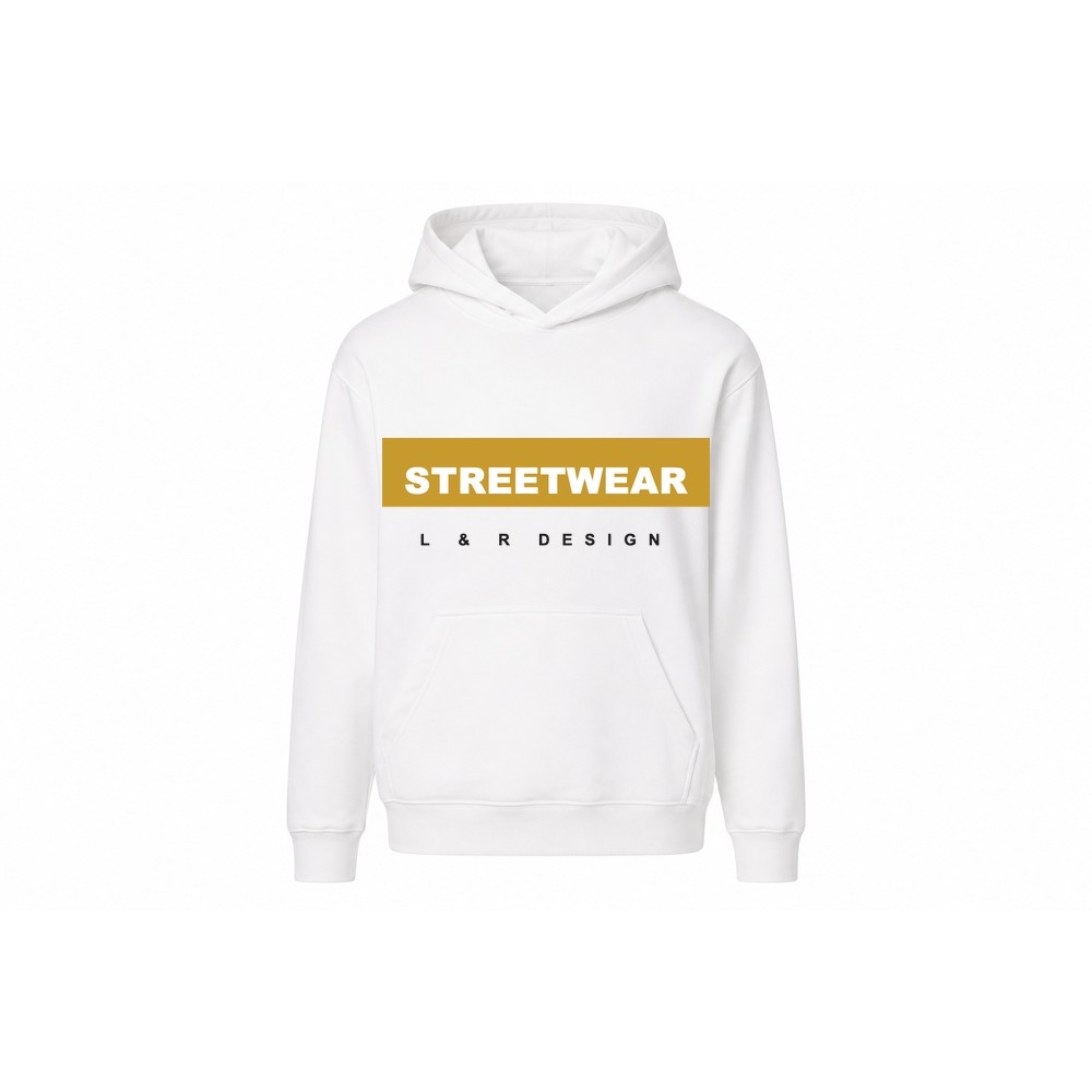 Streetwear (Wit) Hoodie — streetwear-design