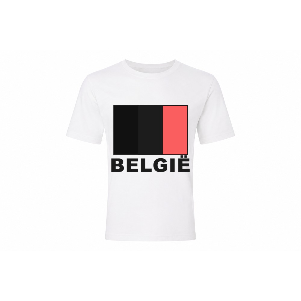 België T-shirt — landen- & vlagshirt - Afbeelding 2