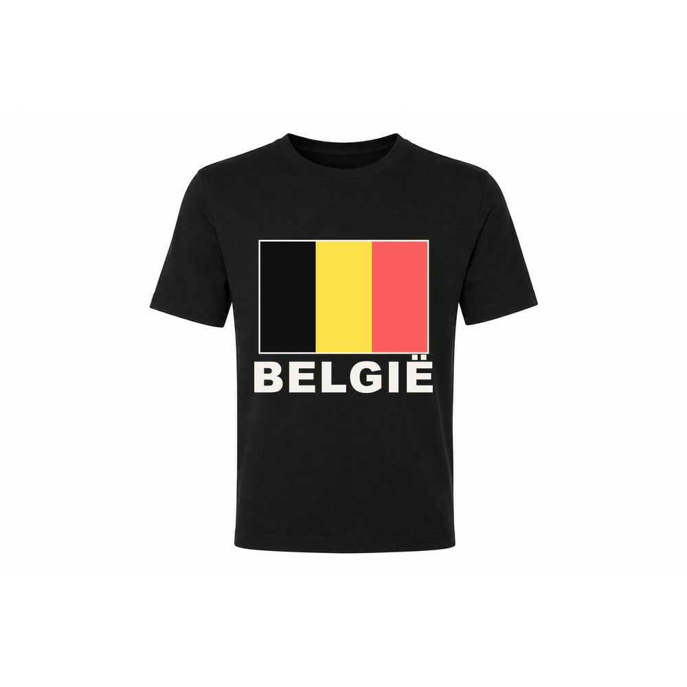 België T-shirt — landen- & vlagshirt