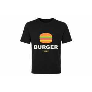Burger Time T-shirt β grappig food-design