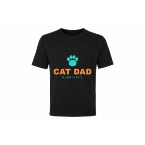 Cat Dad T-shirt — cadeau voor dierenliefhebbers