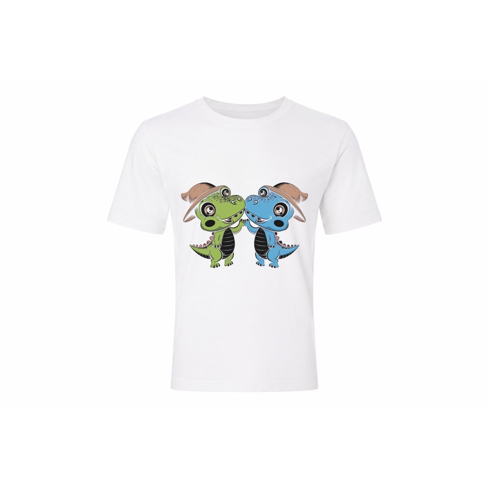 Kids Tee — Dino Vrienden - Afbeelding 2