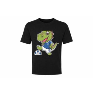 Kids Tee β Voetbal Dino