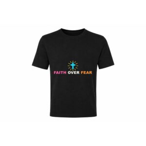 Faith Over Fear T-shirt — christelijk design