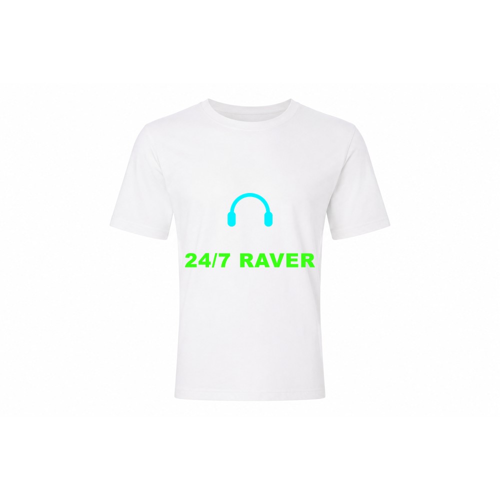Classic Tee — 24/7 Raver - Afbeelding 2