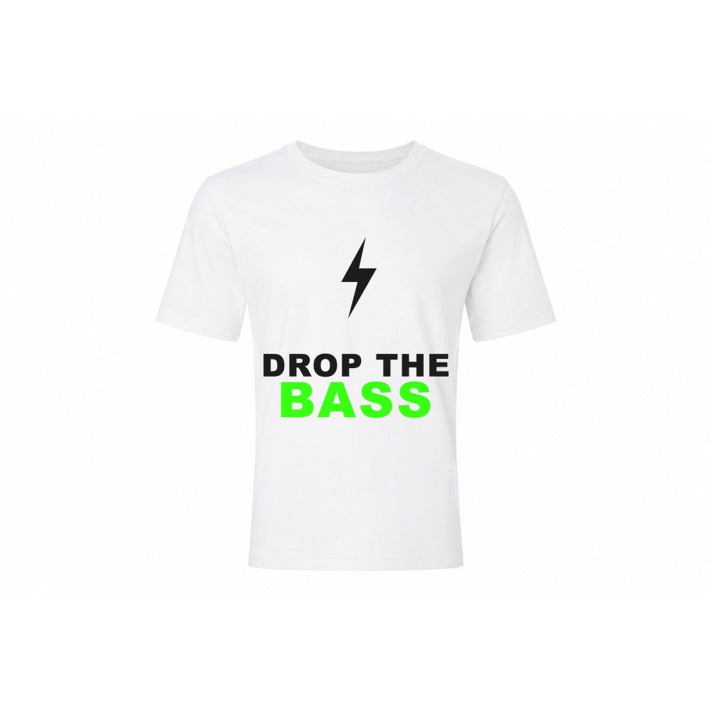 Classic Tee — Drop The Bass - Afbeelding 2