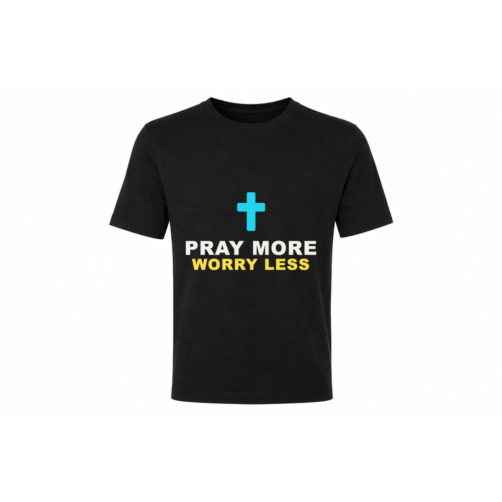 Classic Tee — Pray More Worry Less