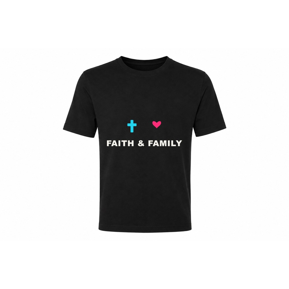 Classic Tee — Faith & Family