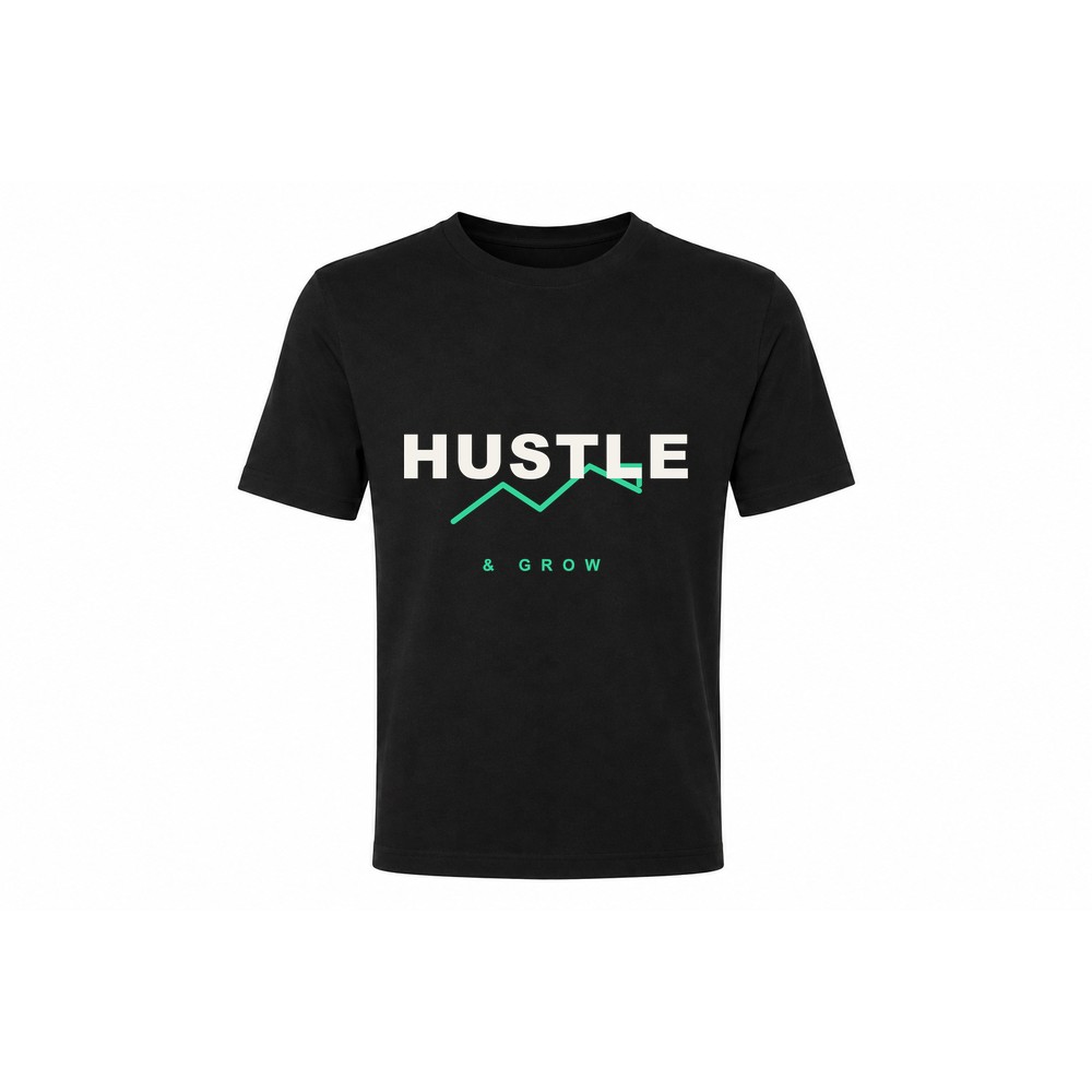 Hustle & Grow T-shirt — gym- & sportshirt