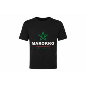 Marokko T-shirt — landen- & vlagshirt