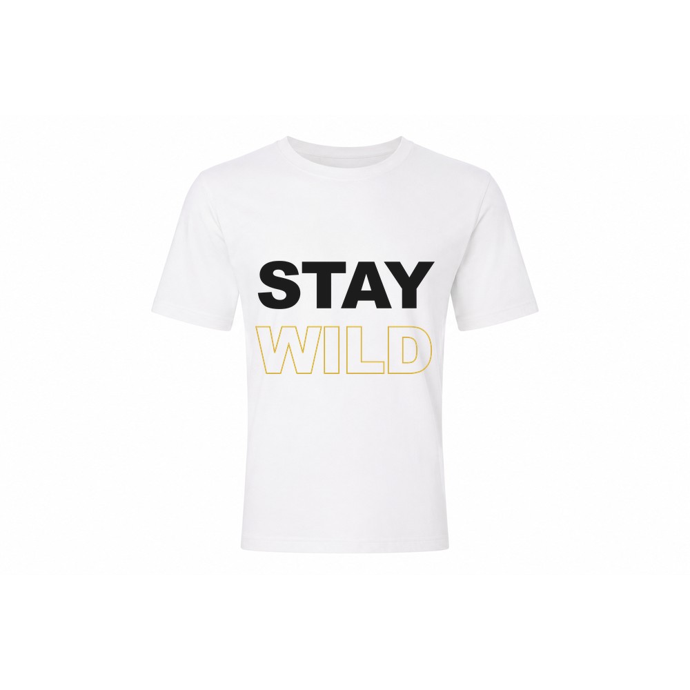Stay Wild T-shirt — positieve vibe - Afbeelding 2