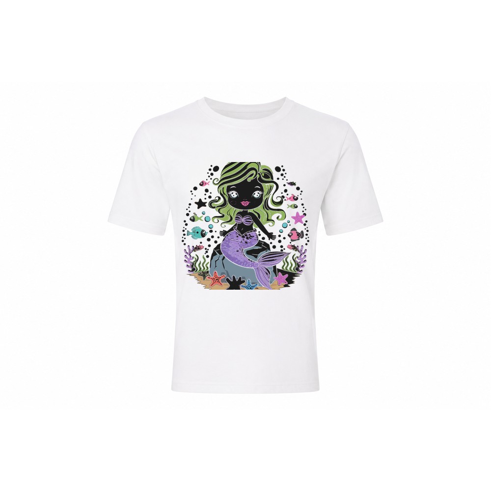 Kids Tee — Zeemeermin - Afbeelding 2