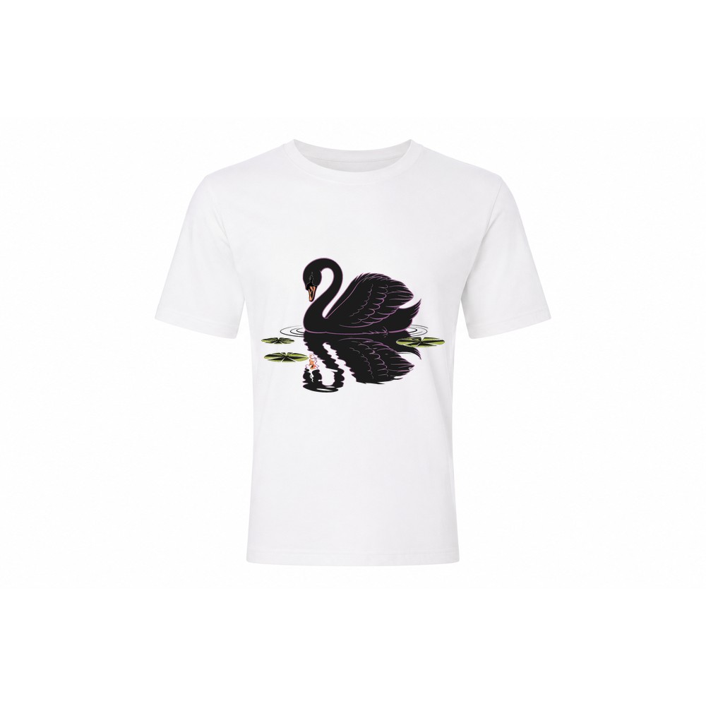 Kids Tee — Zwaan - Afbeelding 2