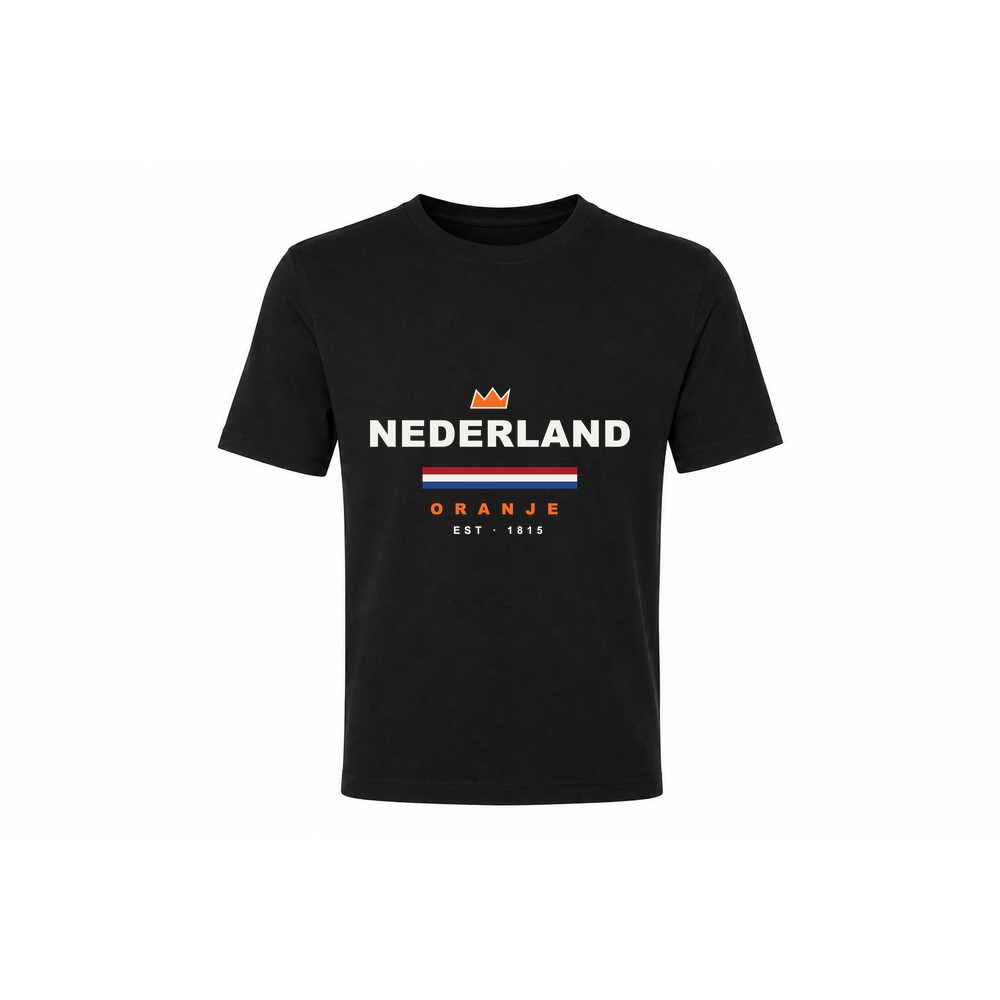 Nederland T-shirt — landen- & vlagshirt