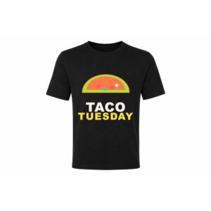 Taco Tuesday T-shirt — grappig food-design