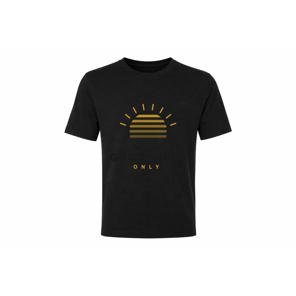 Good Vibes (Wit) T-shirt — positieve vibe
