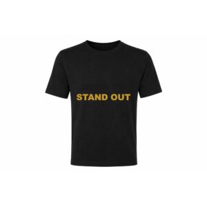 Stand Out (Wit) T-shirt — streetwear-design