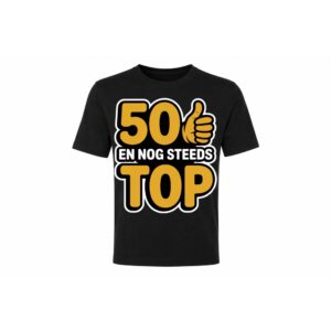 Classic Tee — 50 en Nog Steeds Top