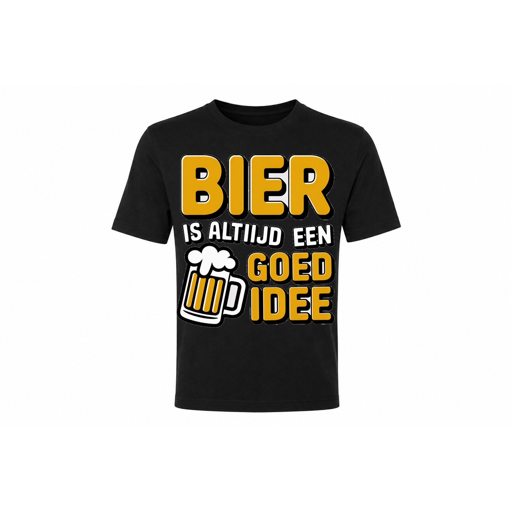 Classic Tee — Bier is Altijd een Goed Idee