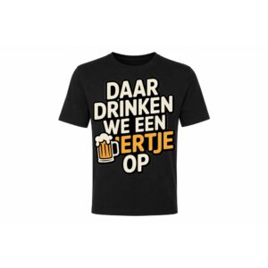 Classic Tee — Daar Drinken we een Biertje op