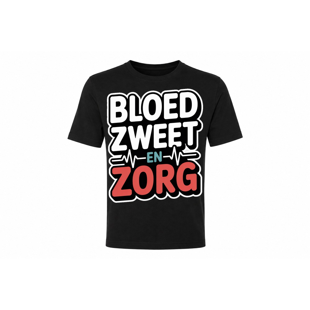 Classic Tee — Bloed Zweet en Zorg