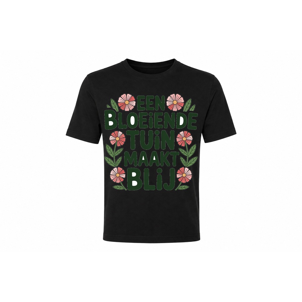 Classic Tee — Een Bloeiende Tuin Maakt Blij