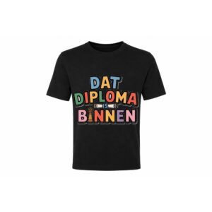 Classic Tee — Dat Diploma is Binnen