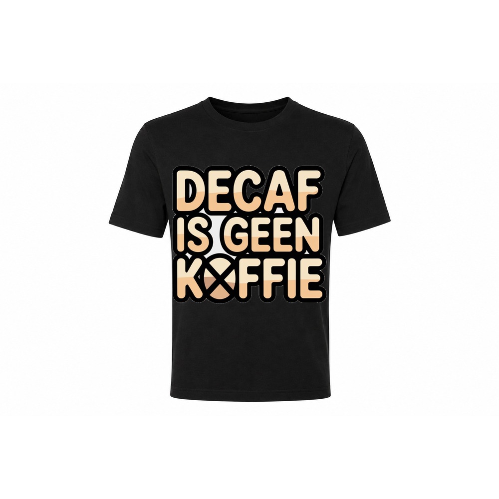 Classic Tee — Decaf is geen Koffie