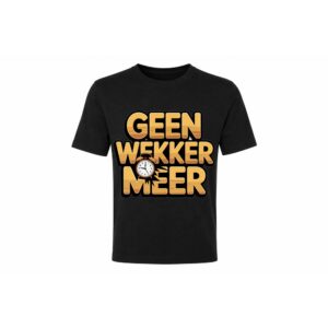 Classic Tee — Geen Wekker Meer