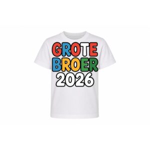 Kids Tee — Grote Broer 2026