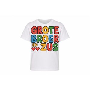 Kids Tee — Grote Broer & Grote Zus