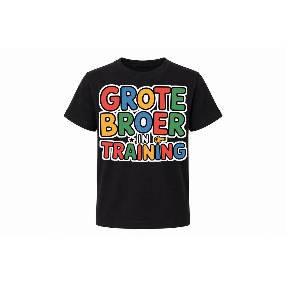 Kids Tee — Grote Broer in Training - Afbeelding 2