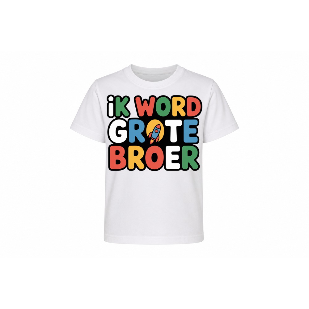 Kids Tee — Ik Word Grote Broer